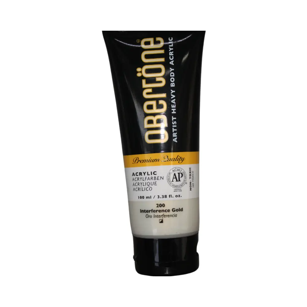 200 ORO INTERFERENCIA 100ml ACR ARTIST HEAVY BODY OBERTONE 301006