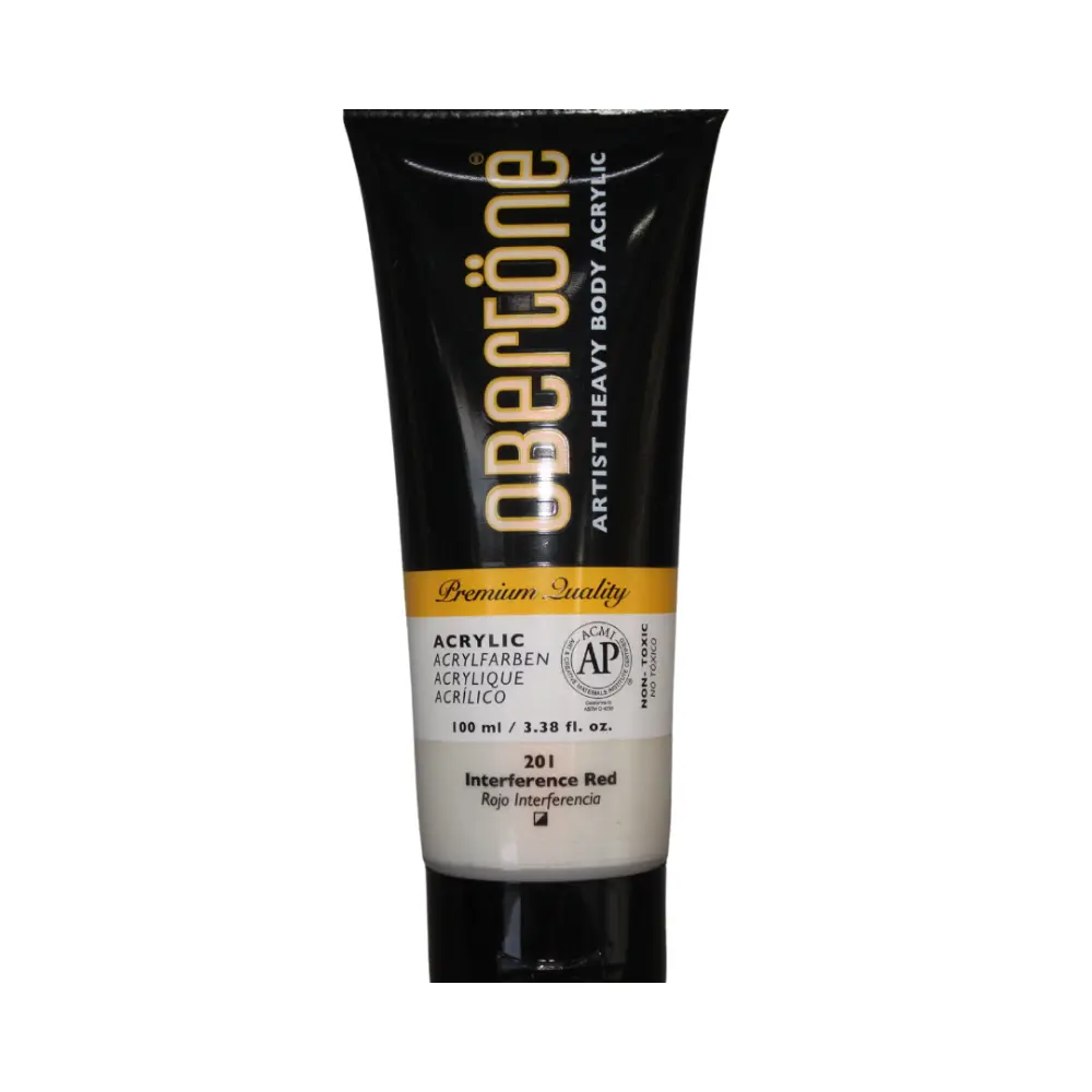 201 ROJO INTERFERENCIA 100ml ACR ARTIST HEAVY BODY OBERTONE 301008