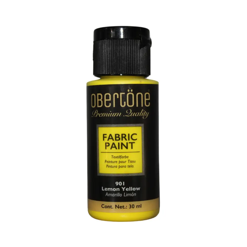 901 AMARILLO LIMON 30ml PINTURA TEXTIL OBERTONE 301030