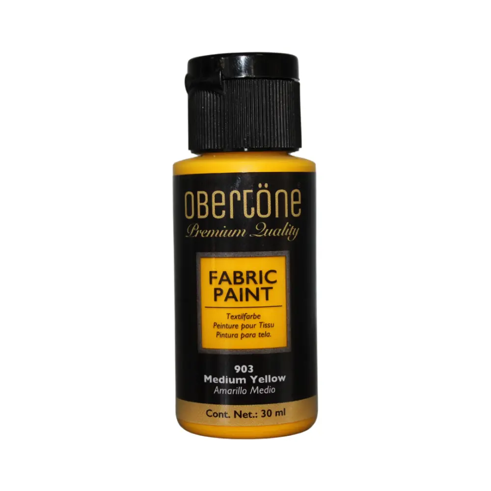 903 AMARILLO MEDIO 30ml PINTURA TEXTIL OBERTONE 301034
