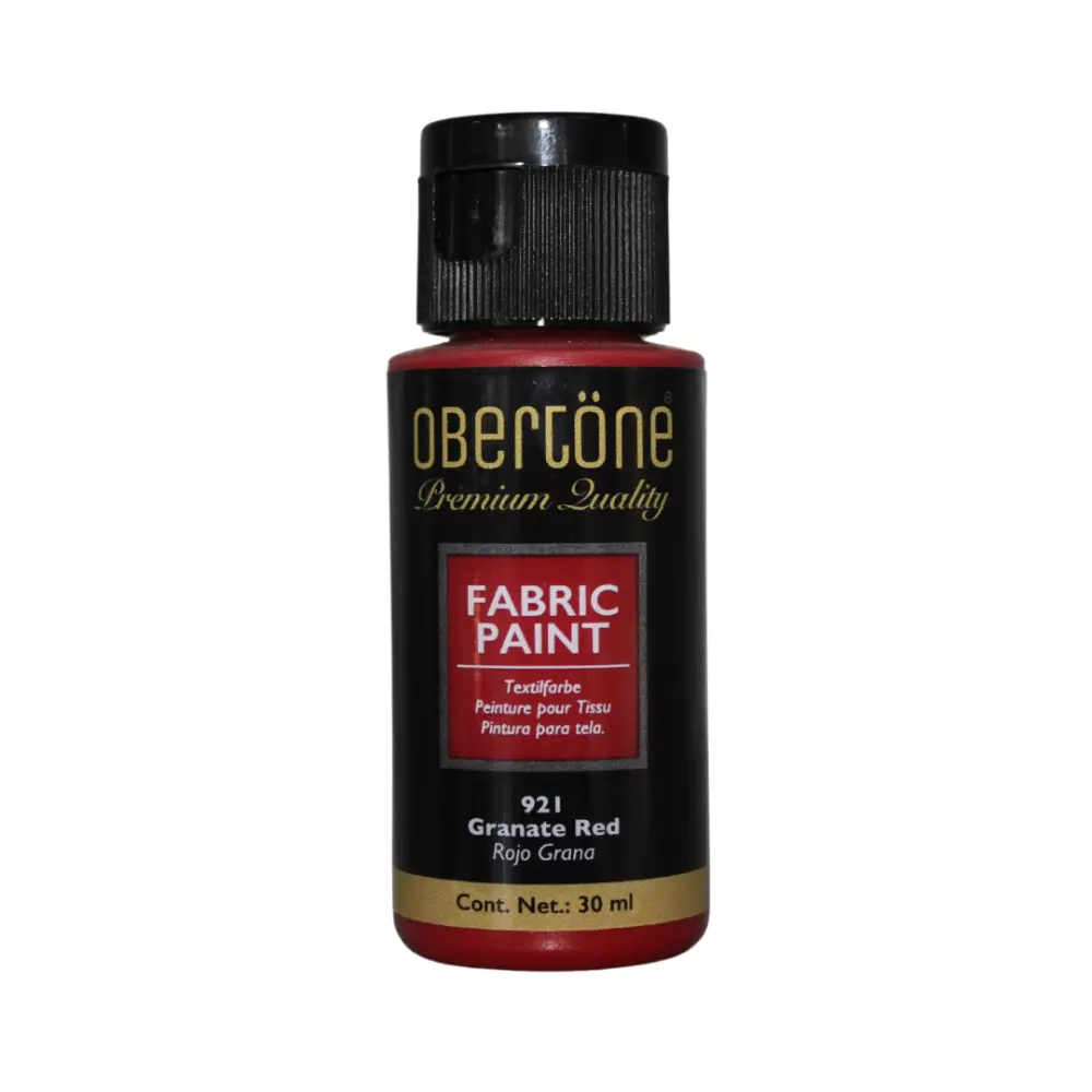 921 ROJO GRANNA 30ml PINTURA TEXTIL OBERTONE 301046