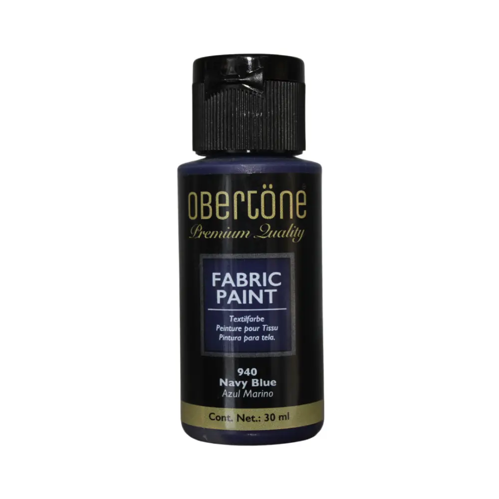 940 AZUL MARINO 30ml PINTURA TEXTIL OBERTONE 301074