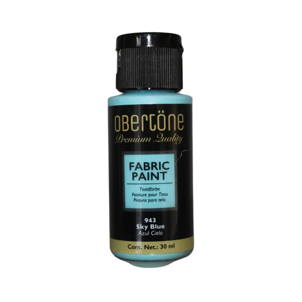 943 AZUL CIELO 30ml PINTURA TEXTIL OBERTONE 301080