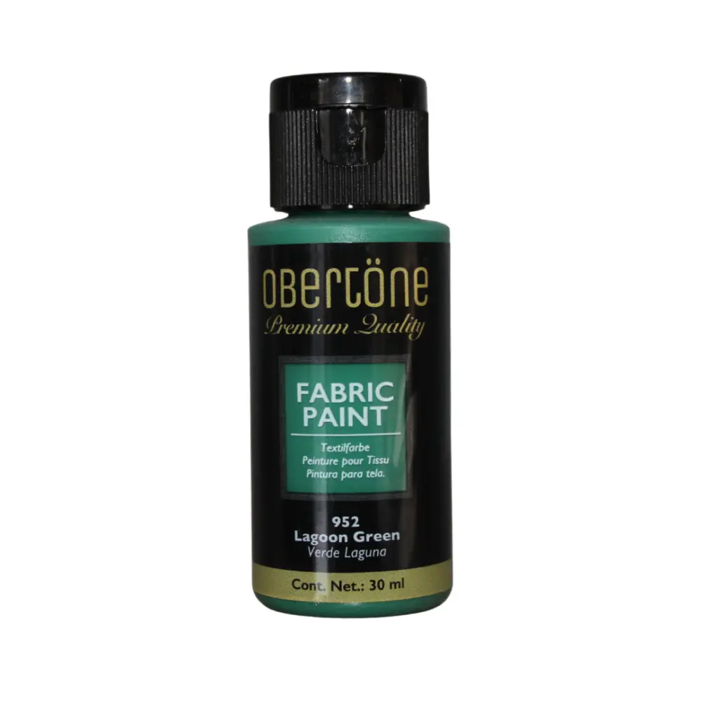 952 VERDE LAGUNA 30ml PINTURA TEXTIL OBERTONE 301088