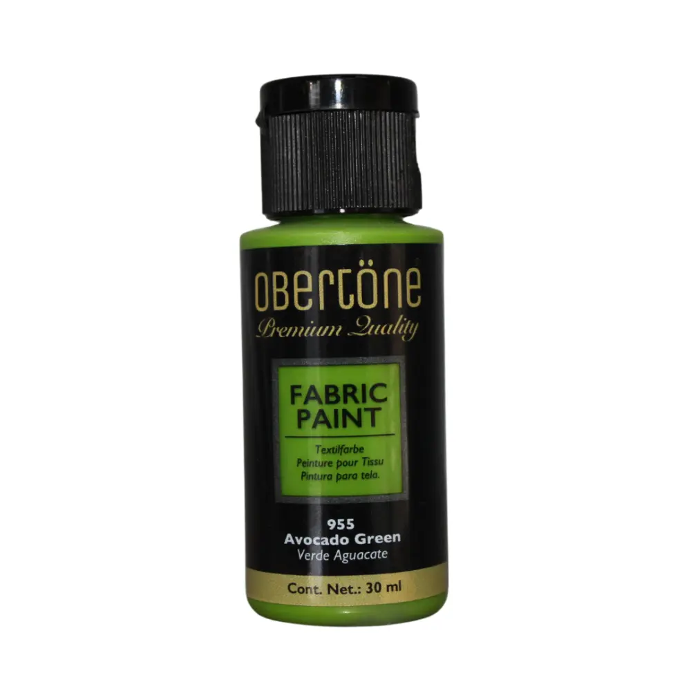 955 VERDE AGUACATE 30ml PINTURA TEXTIL OBERTONE 301094