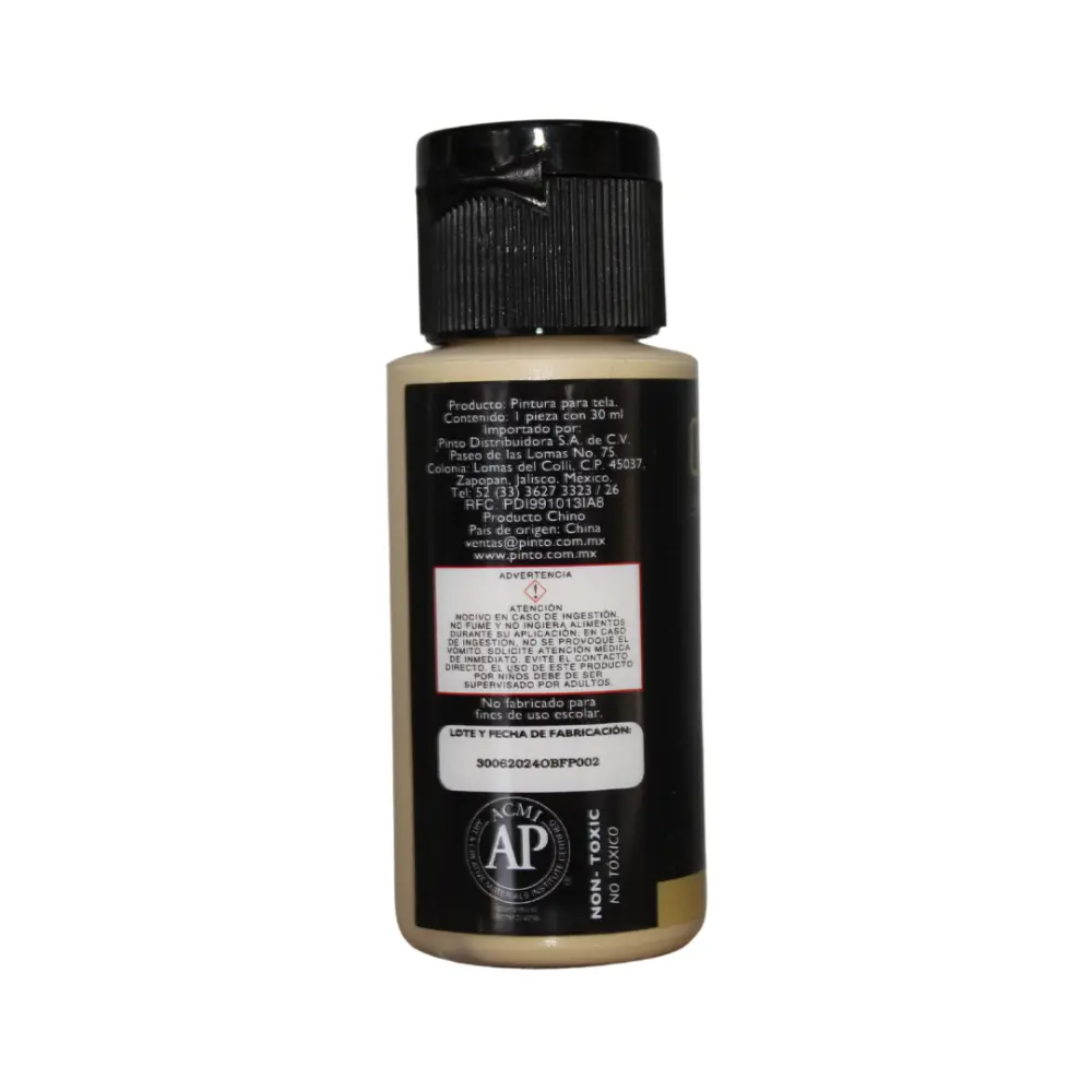 960 BEIGE 30ml PINTURA TEXTIL OBERTONE 301098 - Image 3