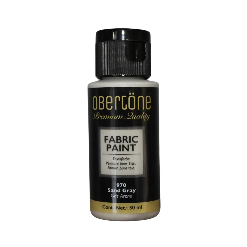 970 GRIS ARENA 30ml PINTURA TEXTIL OBERTONE 301108