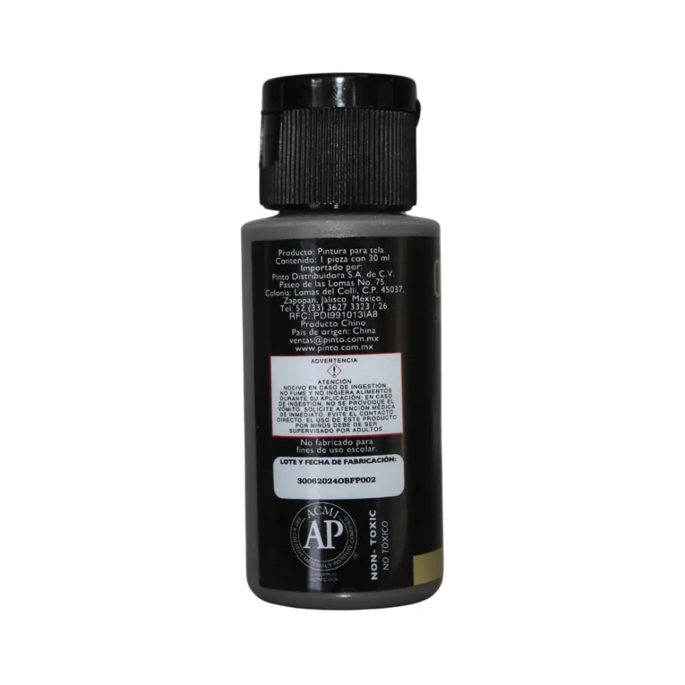 971 GRIS 30ml PINTURA TEXTIL OBERTONE 301110 - Image 3