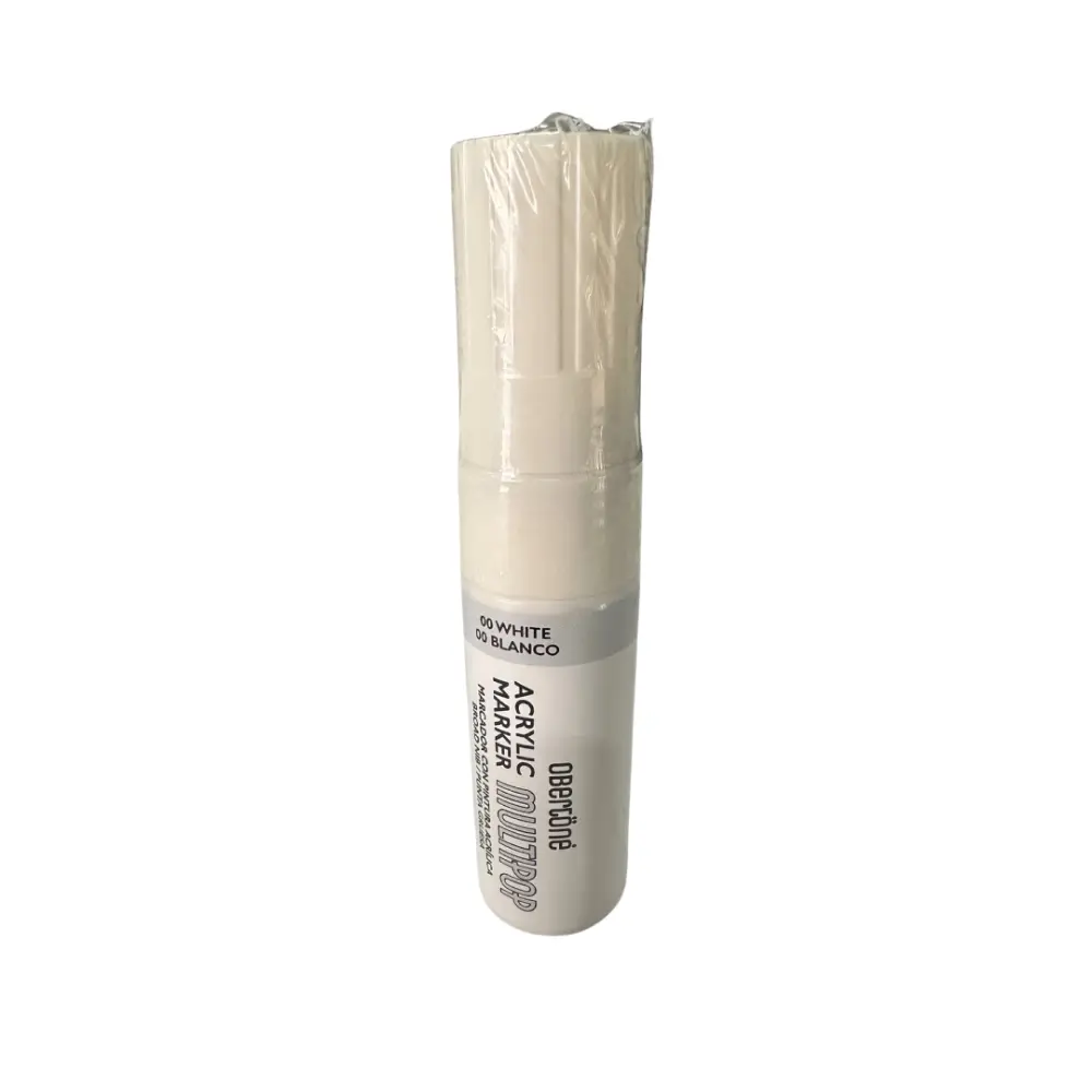 115 0 WHITE MULTIPOP ACRYLIC PAINT MARKER EXFINE OBERTONE 301124