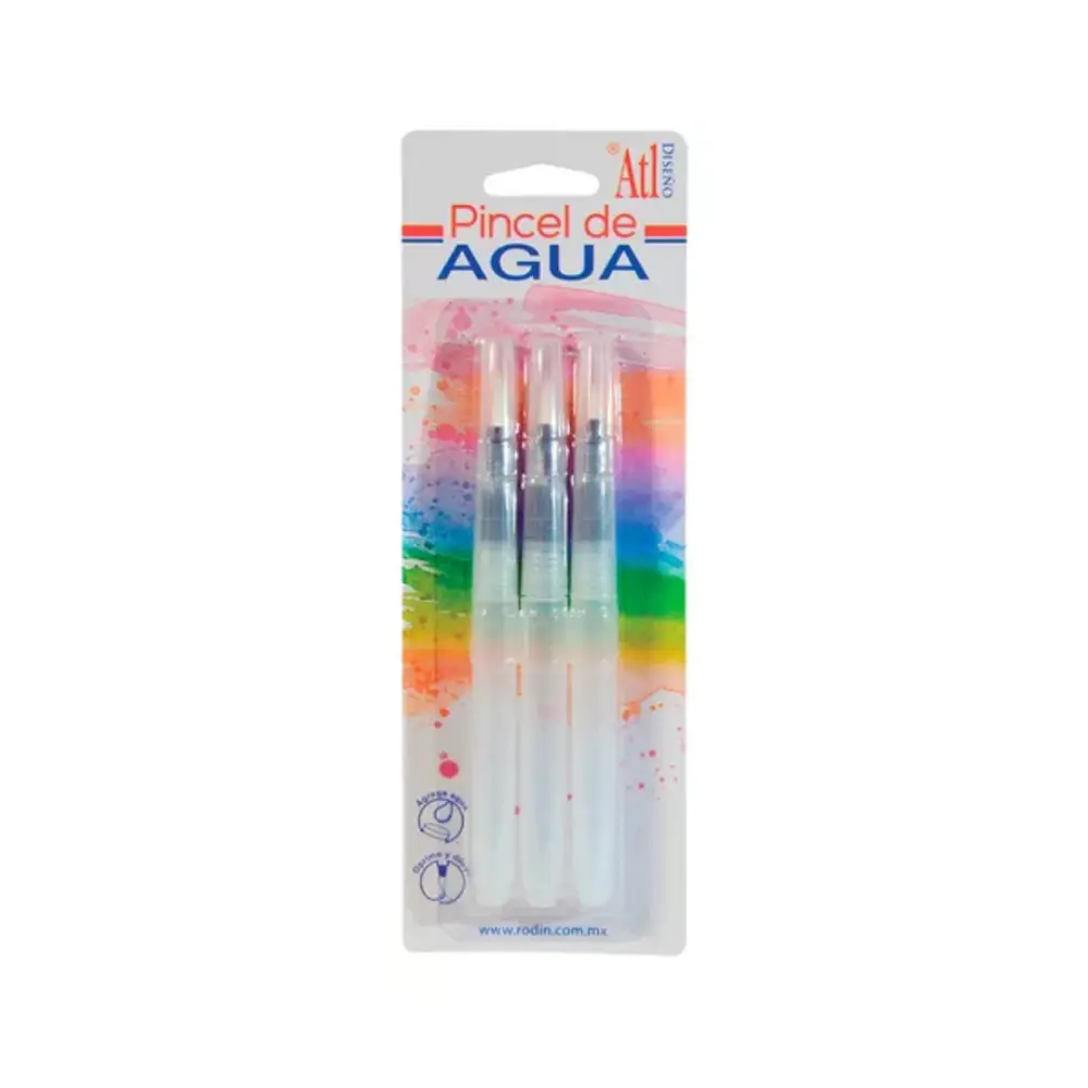 JGO 3 PINCELES DE AGUA ATL 301426