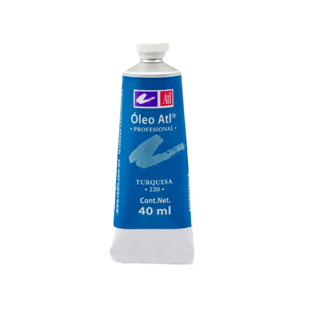 oleo ATL tamano 14 40 ml #220 color Turquesa 301518