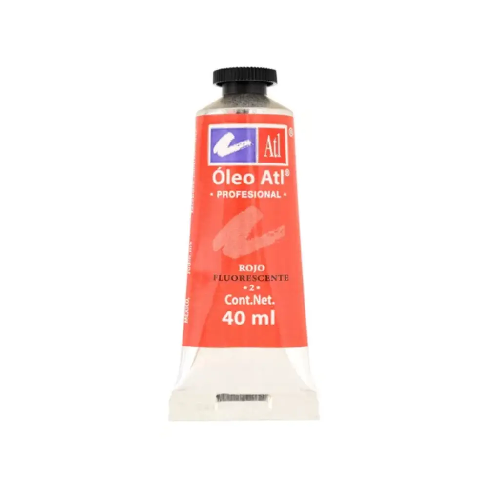 OLEO ATL 40 ml ROJO FLUOR No 2 301528