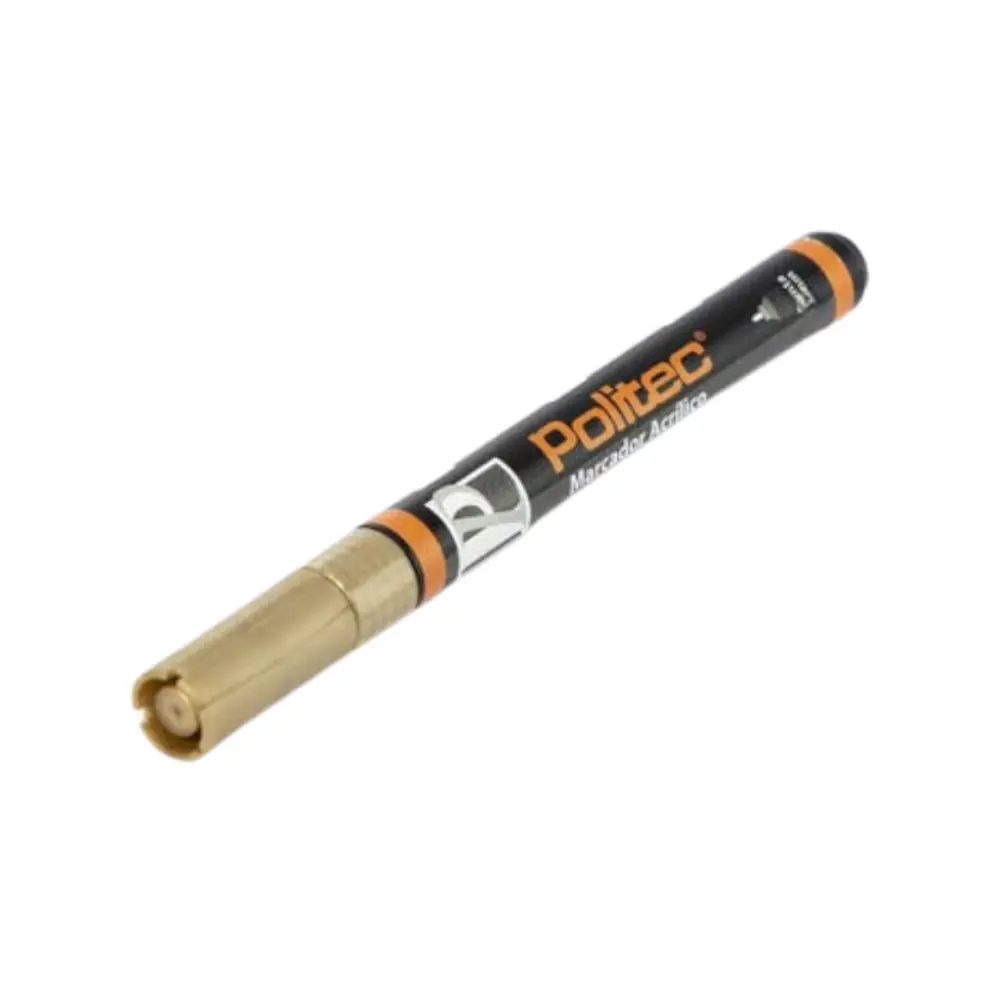 Marcador acrilico Politec 4 mm Oro 700 301622