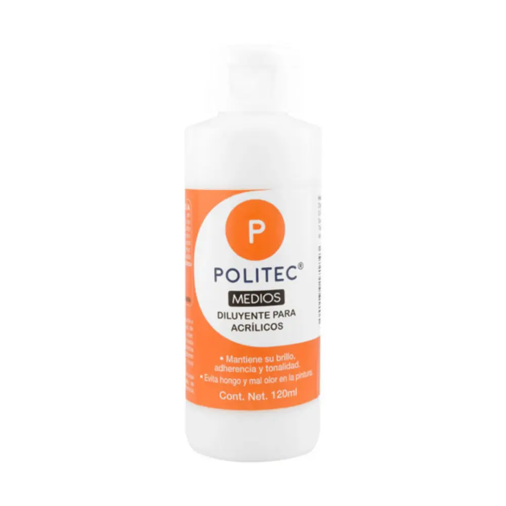 DILUYENTE PARA ACRILICOS POLITEC 120 ML 301626