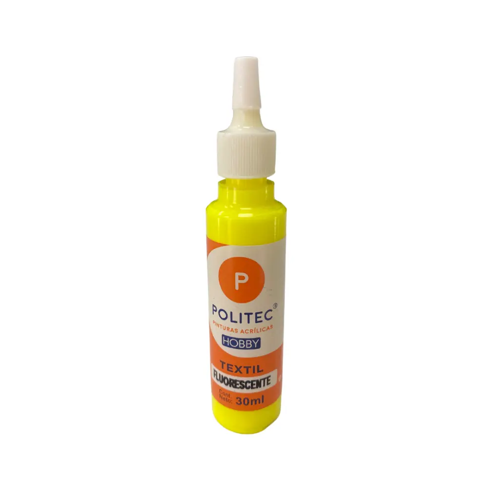 PINTURA TEXTIL FLUOR #501 30ml AMARILLO 301680