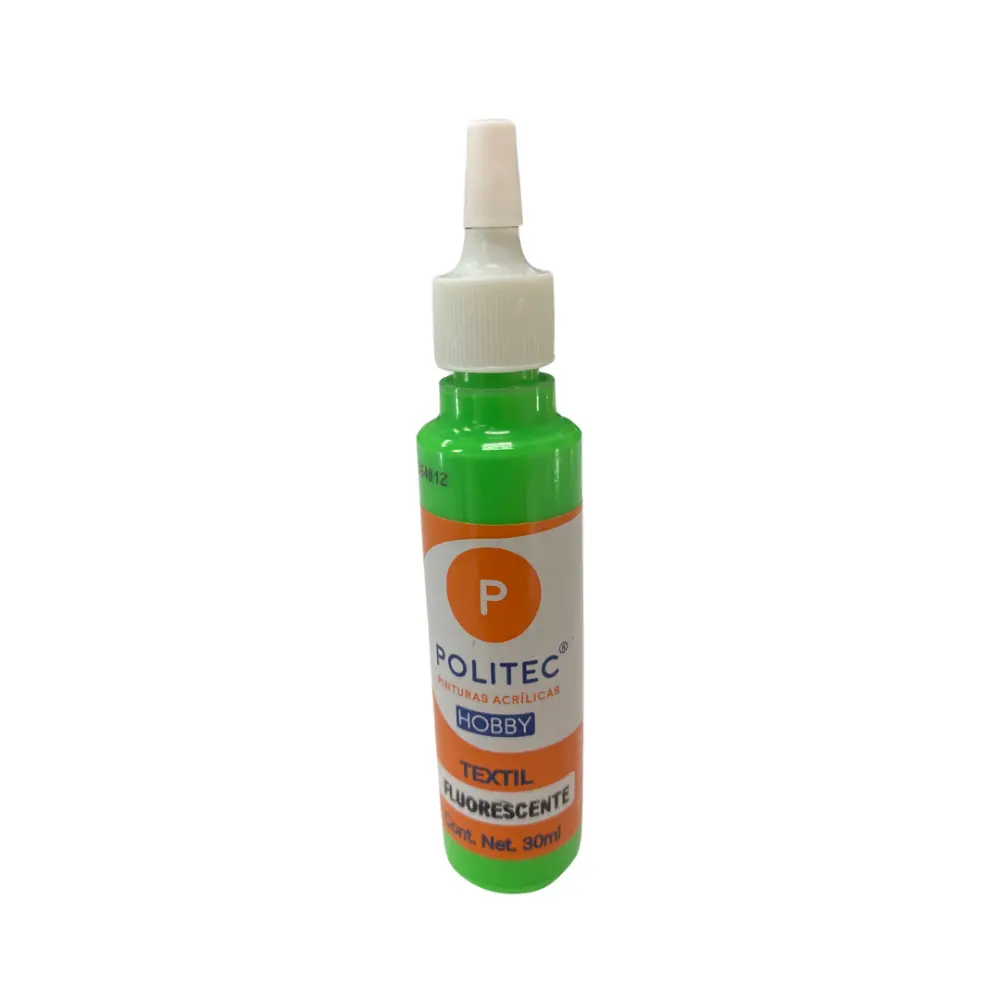 PINTURA TEXTIL FLUOR #504 30ml VERDE 301684