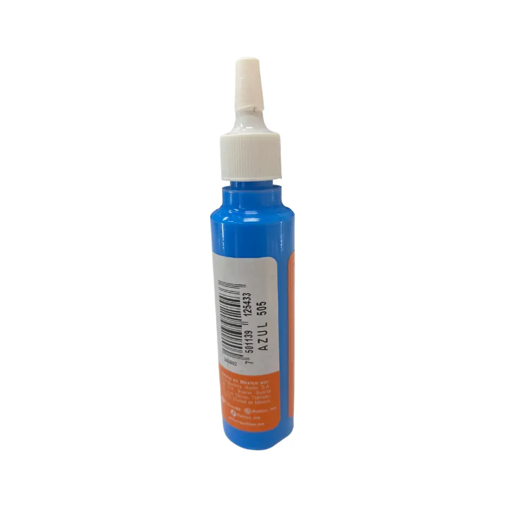 PINTURA TEXTIL FLUOR #505 30ml AZUL 301686 - Image 2