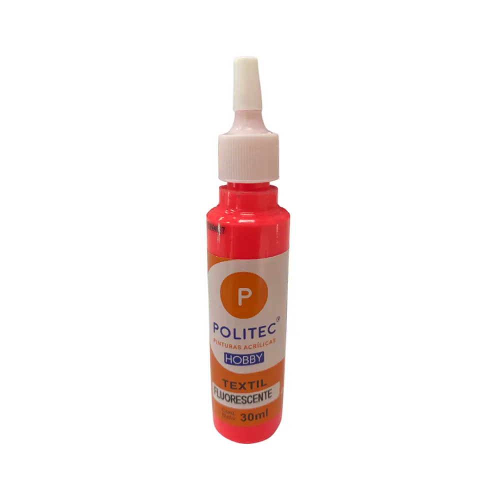 PINTURA TEXTIL FLUOR #502 30ml ROJO 301690