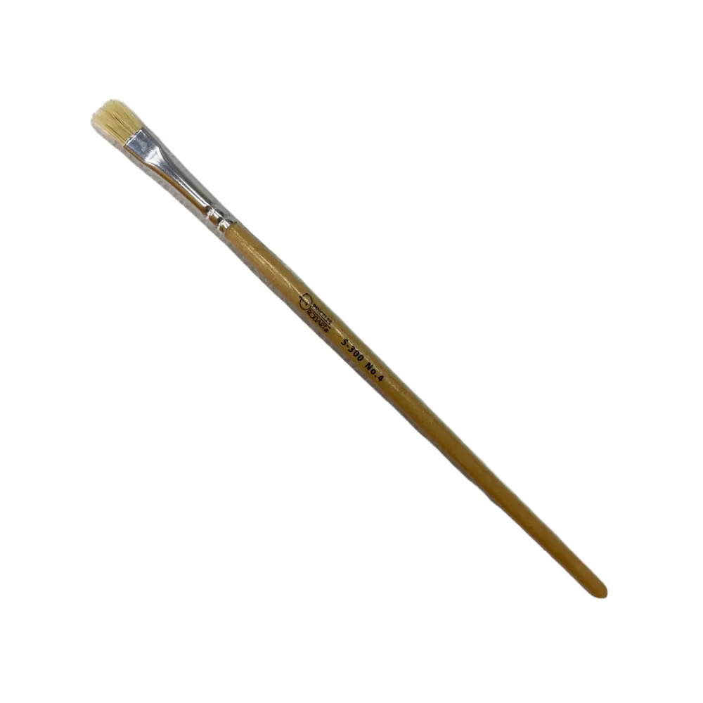 PINCEL MANGO CORTO DE CERDA S-300 #4 301800