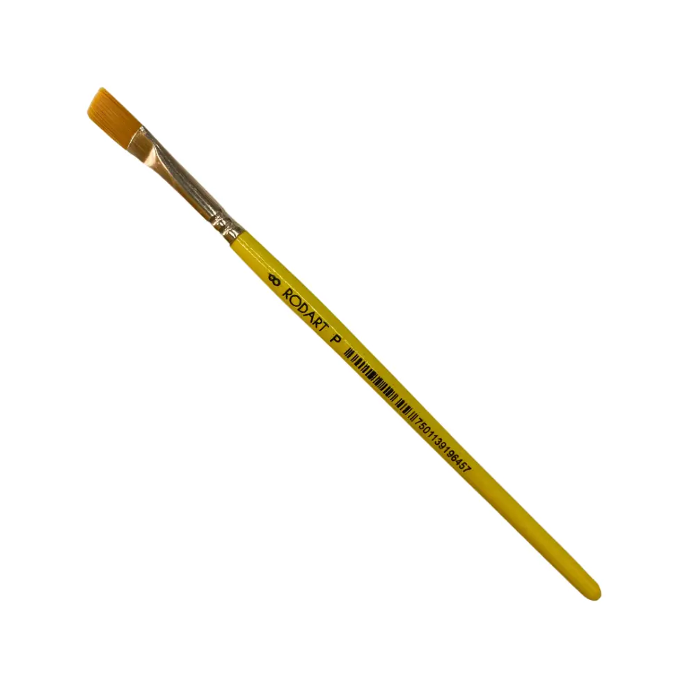 PincelSERIE Rodart taklon dorado plano 8 301830