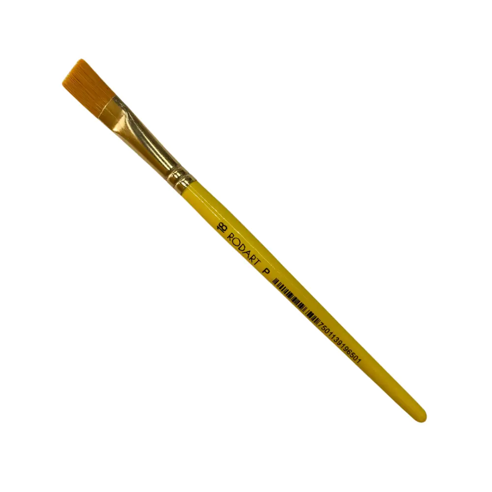 PincelSERIE Rodart taklon dorado plano 18 301840