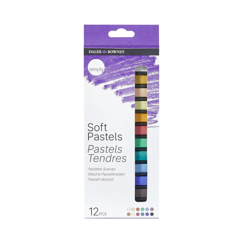 DALER ® ROWNEY SIMPLY SOFT PASTEL - 12 304016
