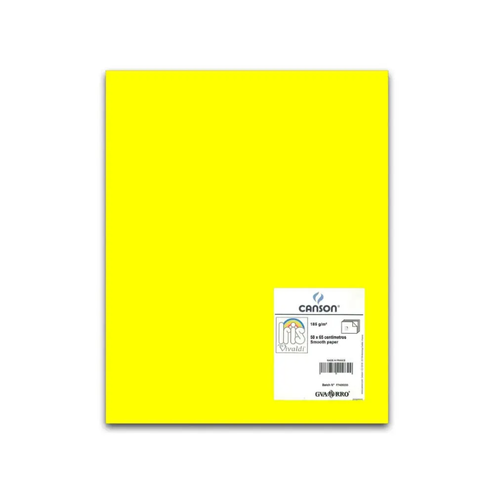 I. VIVALDI 50X65 185G AMARILLO  LIMON  03 304056