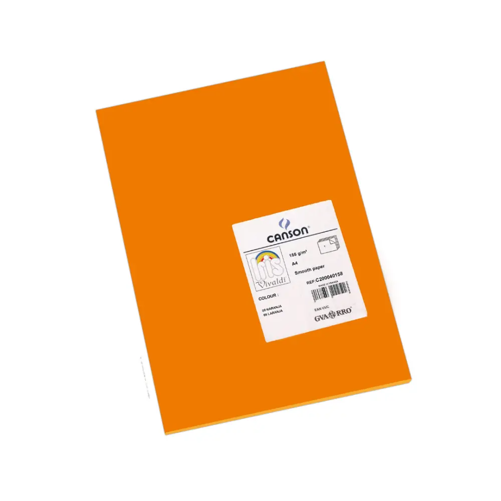 I. VIVALDI 50X65 185G NARANJA  09 304064