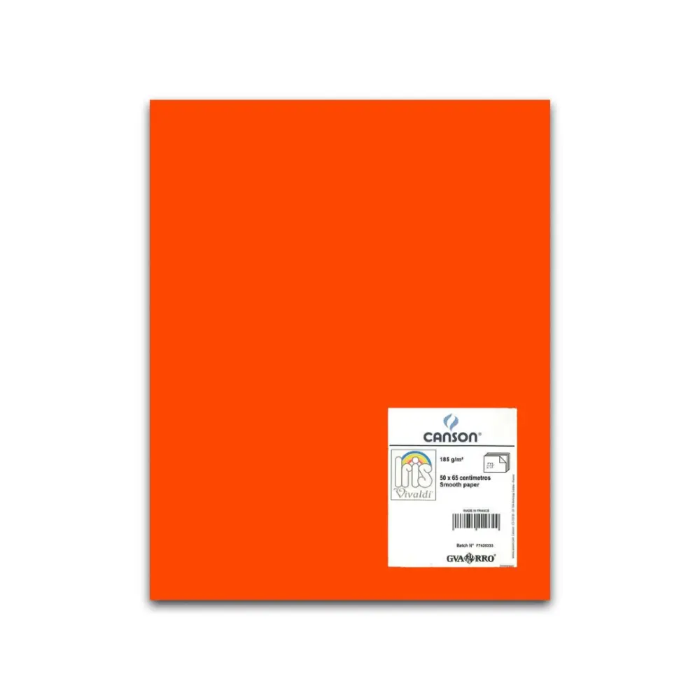 I. VIVALDI 50X65 185G ROJO TOMATE   14 304070