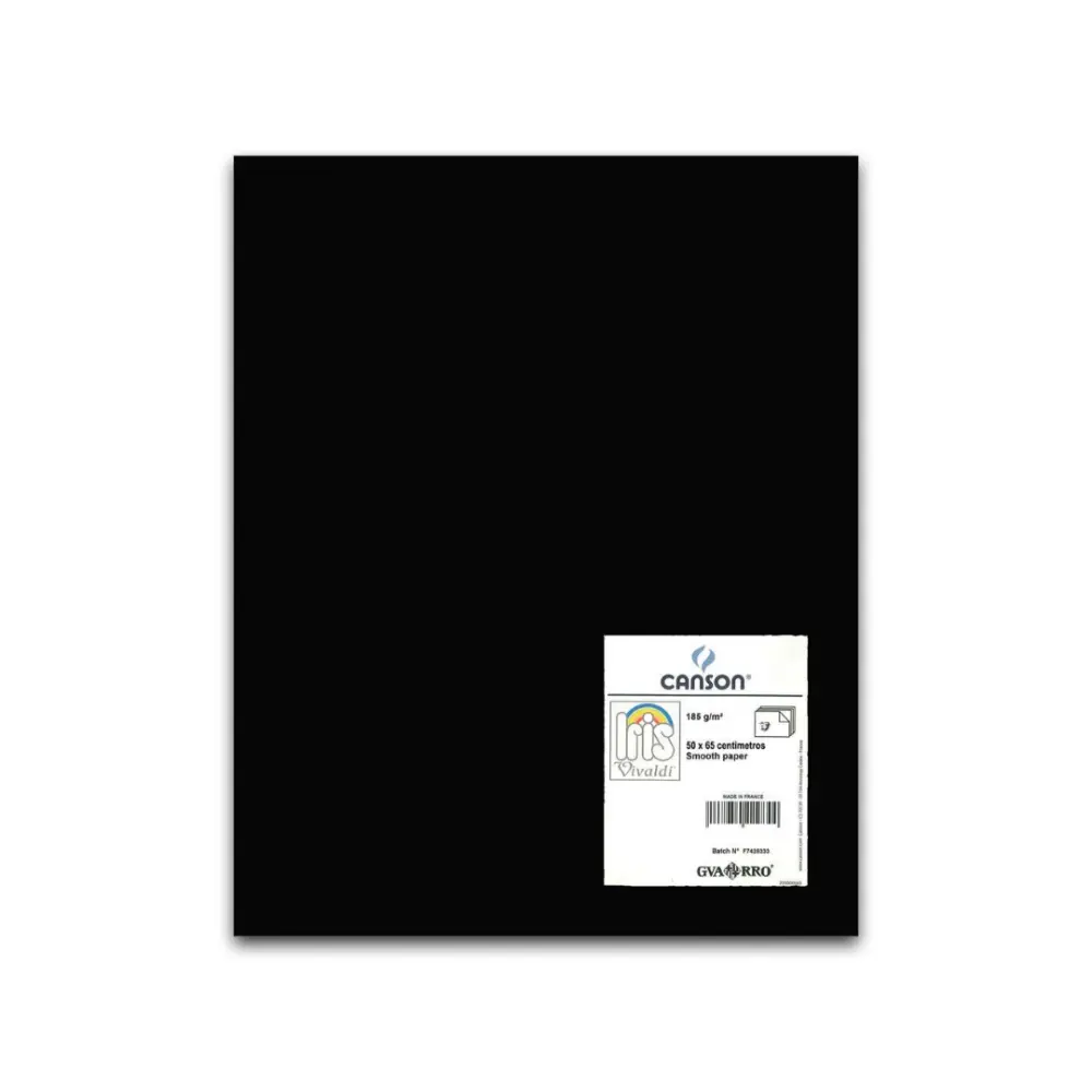 I. VIVALDI 50X65 185G NEGRO  38 304096