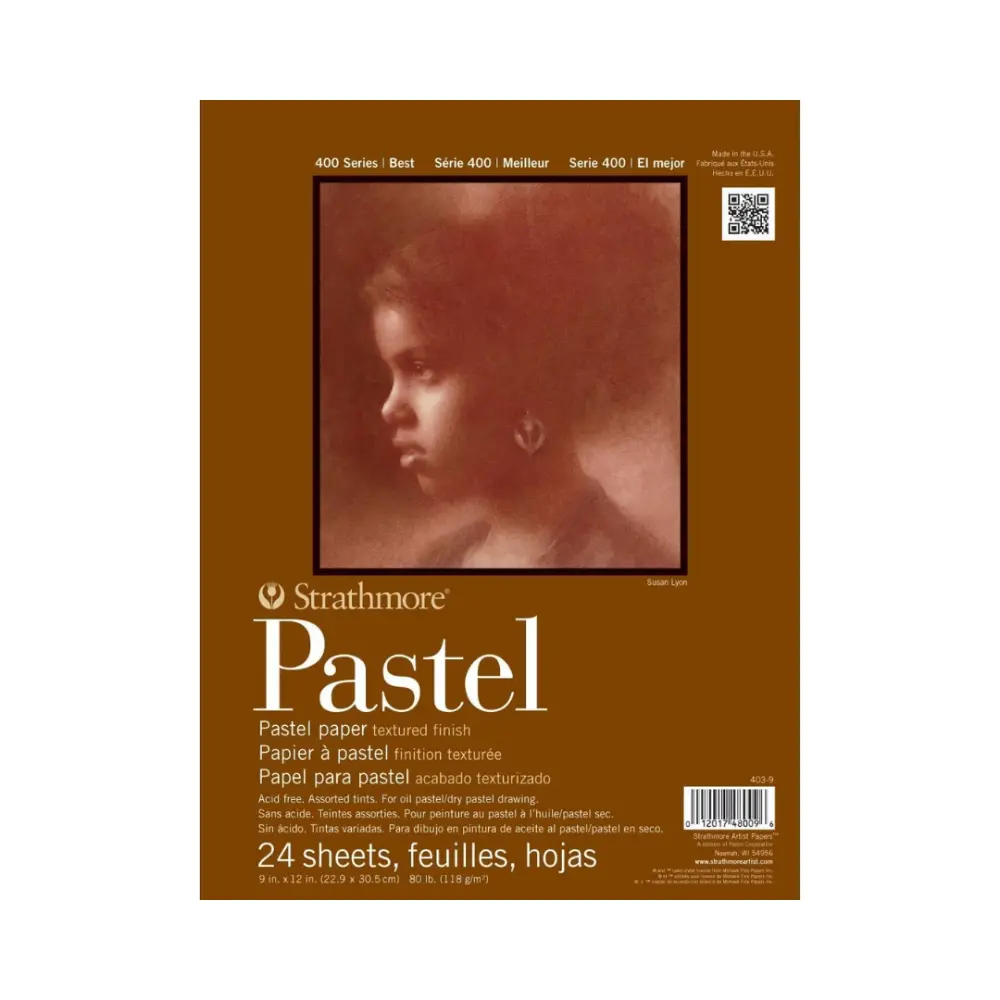 400 PASTEL PAD 9X12 SHT 24-12 304106