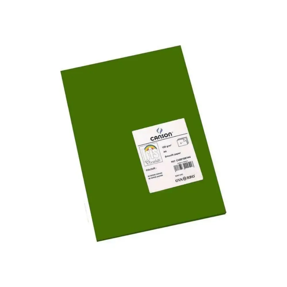 I. VIVALDI 50X65 185G VERDE KAKI 89 63086