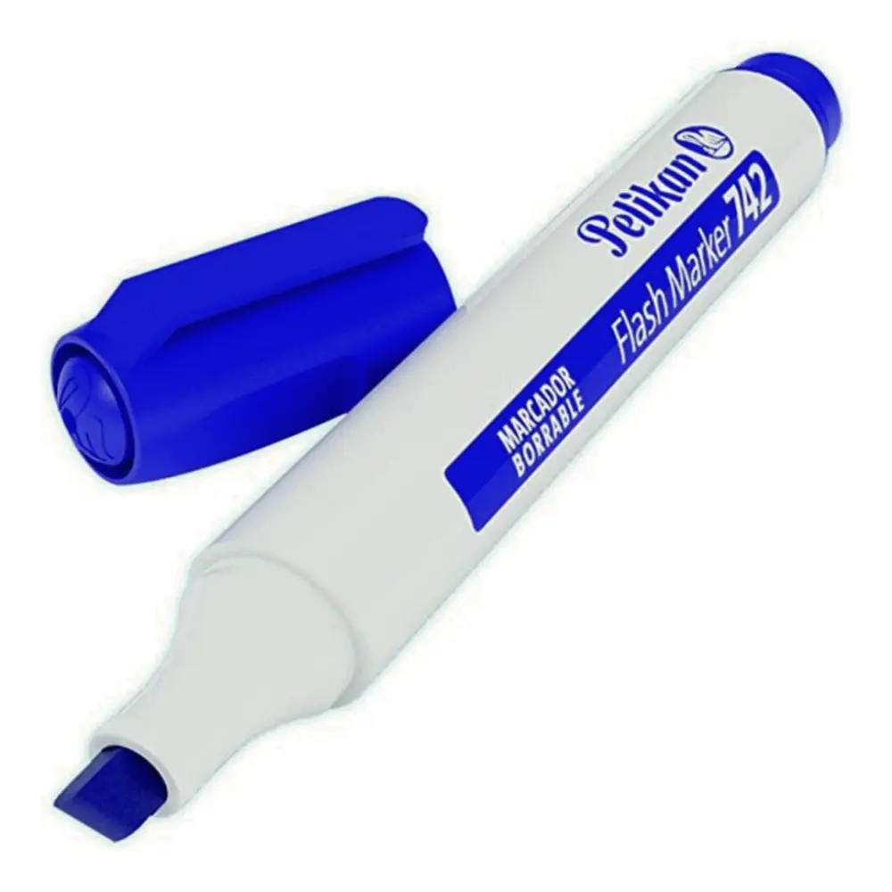MARCADOR PELIKAN FLASH MARKER 742 AZUL - Image 2