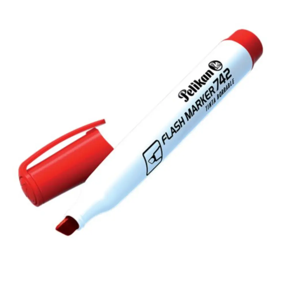 MARCADOR PELIKAN FLASH MARKER 742 ROJO - Image 2