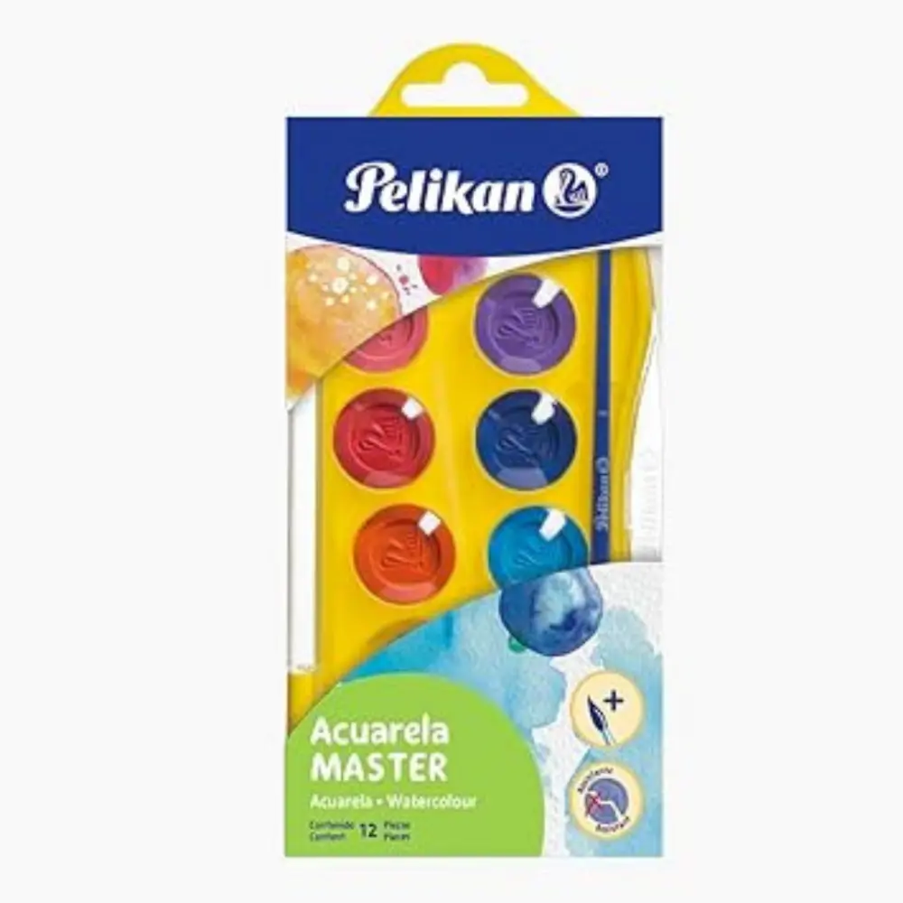 ACUARELA MASTERS SET C/12  7501201