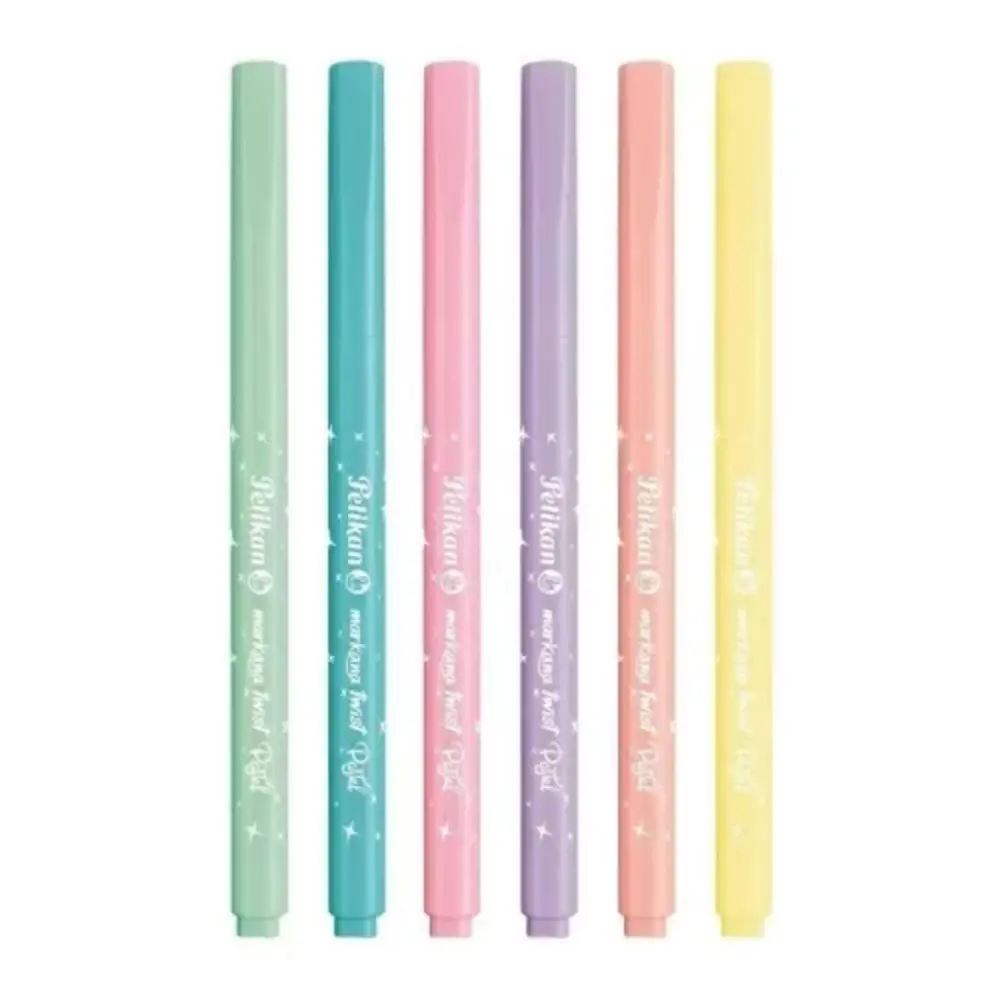 PLUMON PELIKAN MARKANA TWIST PASTEL C/6 PZAS. - Image 2