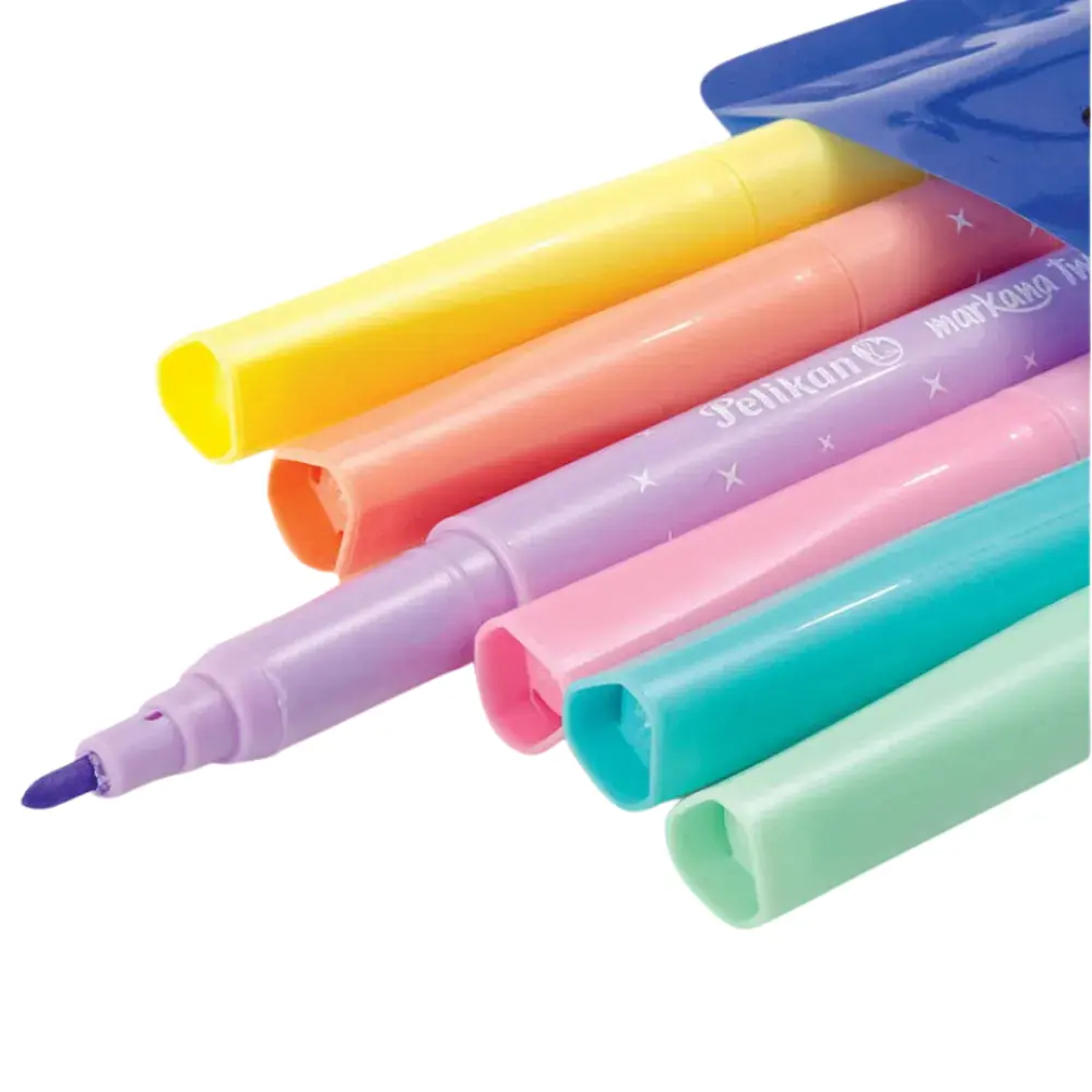PLUMON PELIKAN MARKANA TWIST PASTEL C/6 PZAS. - Image 3