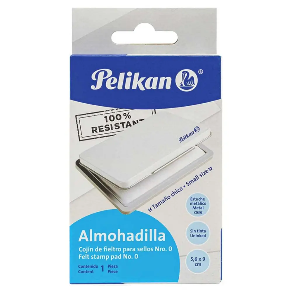 COJIN PARA SELLOS METALICO PELIKAN NO.0 SECO