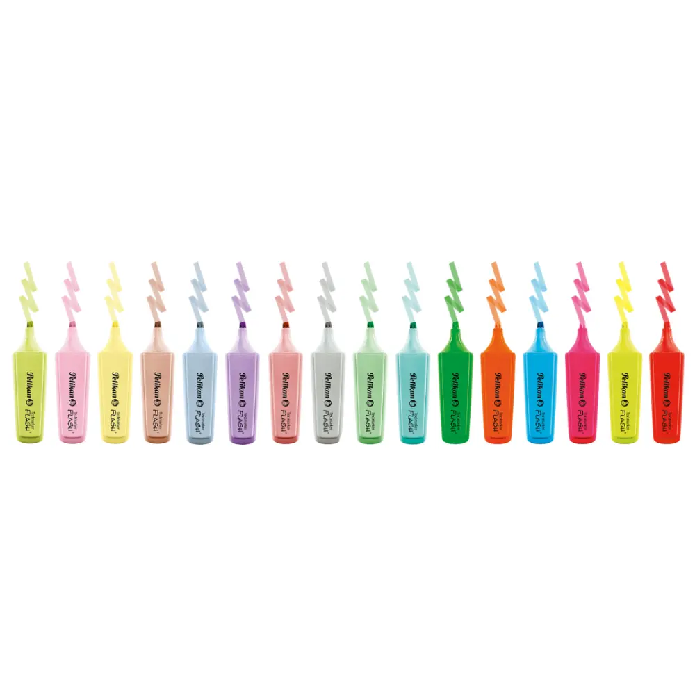 MARCADOR PELIKAN TEXTMARKER FLASH BUHO C/16 PZAS. - Image 2