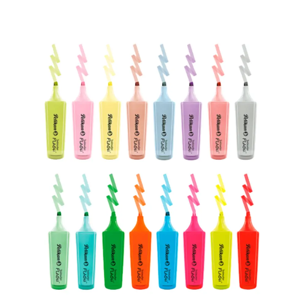 MARCADOR PELIKAN TEXTMARKER FLASH BUHO C/16 PZAS. - Image 3