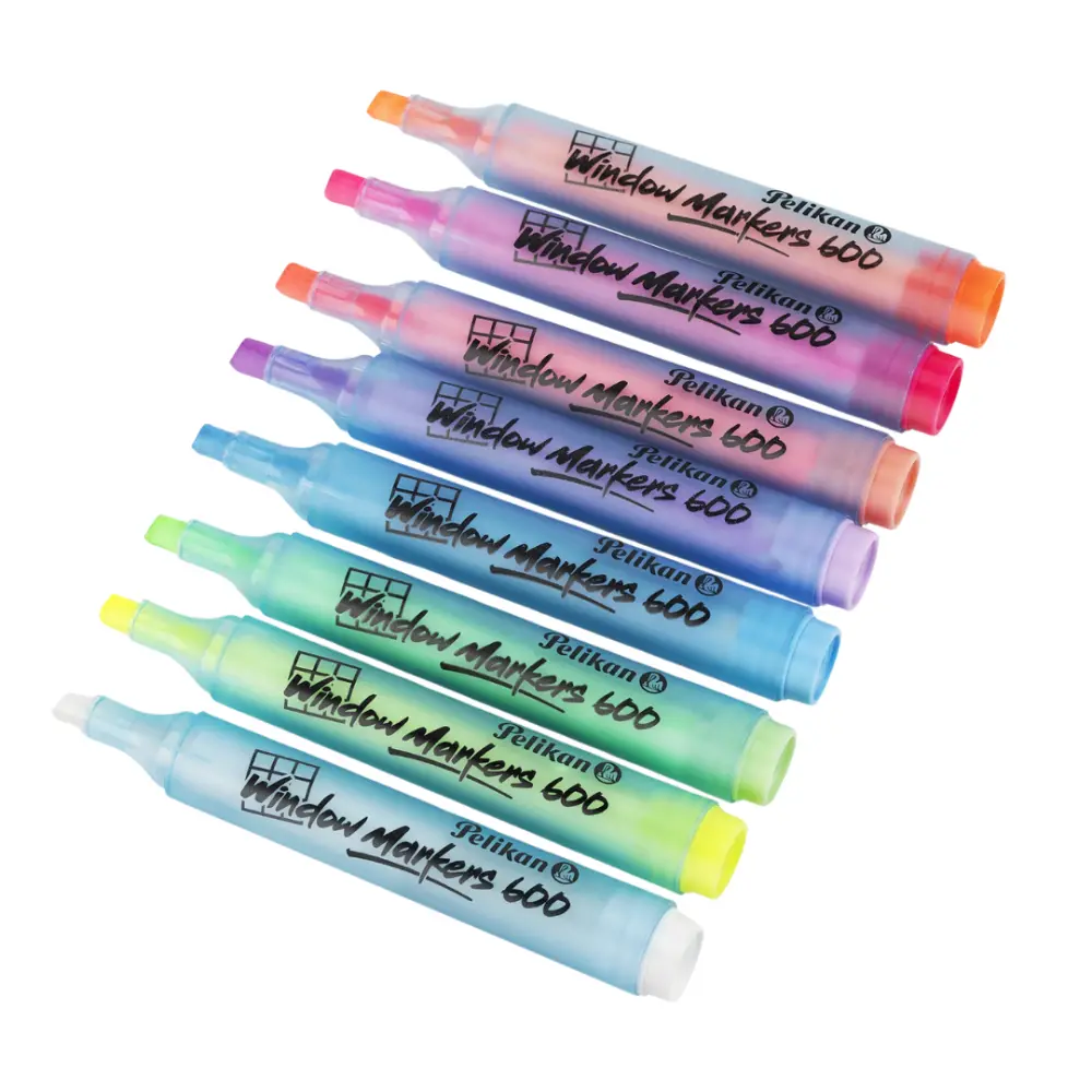 MARCADOR PELIKAN WINDOW MARKERS 600 PTE. C/8 PZAS. - Image 3