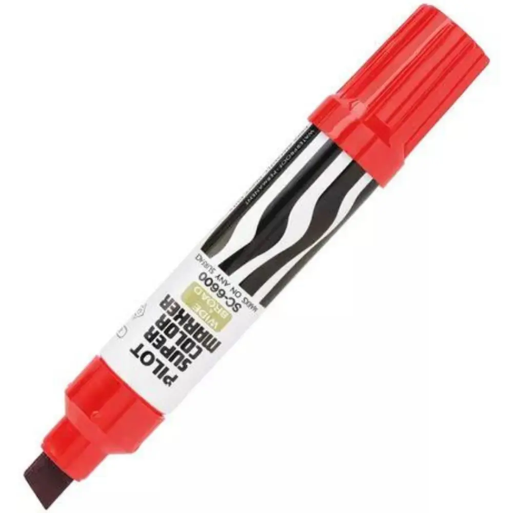 MARCADOR PILOT JUMBO PERMANENTE SC6600 ROJO 43300