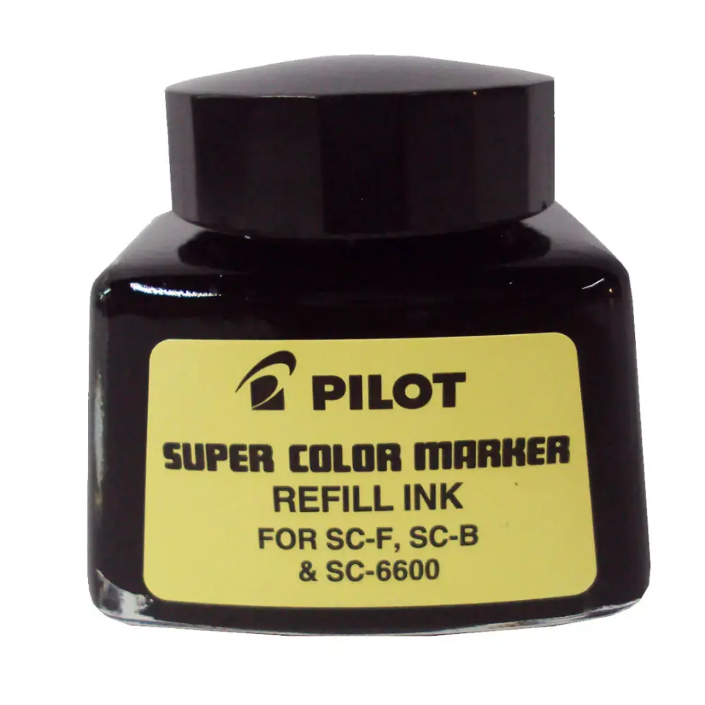 TINTA PILOT P/MARCADOR SUPER COLOR NEGRA MOD. SCRF30ML 43500