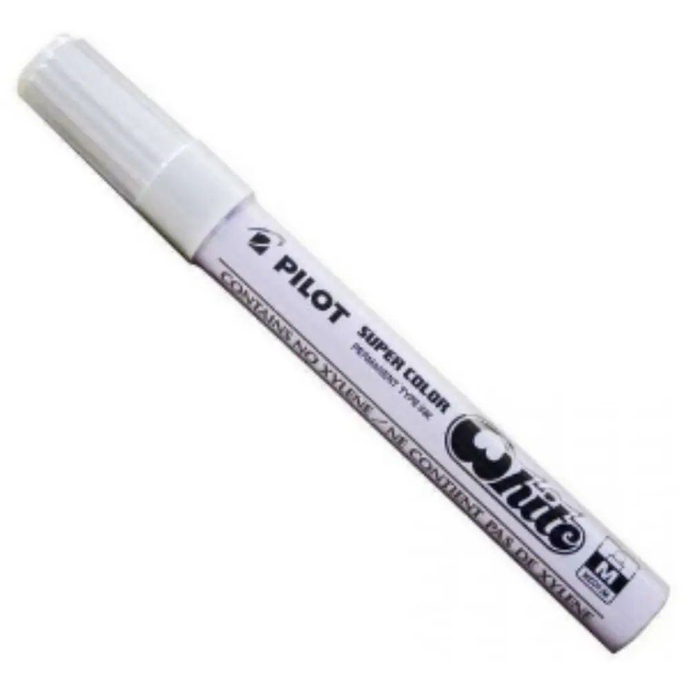 MARCADOR PILOT METALICO PUNTO EXTRA FINO BLANCO 41493 - Image 3