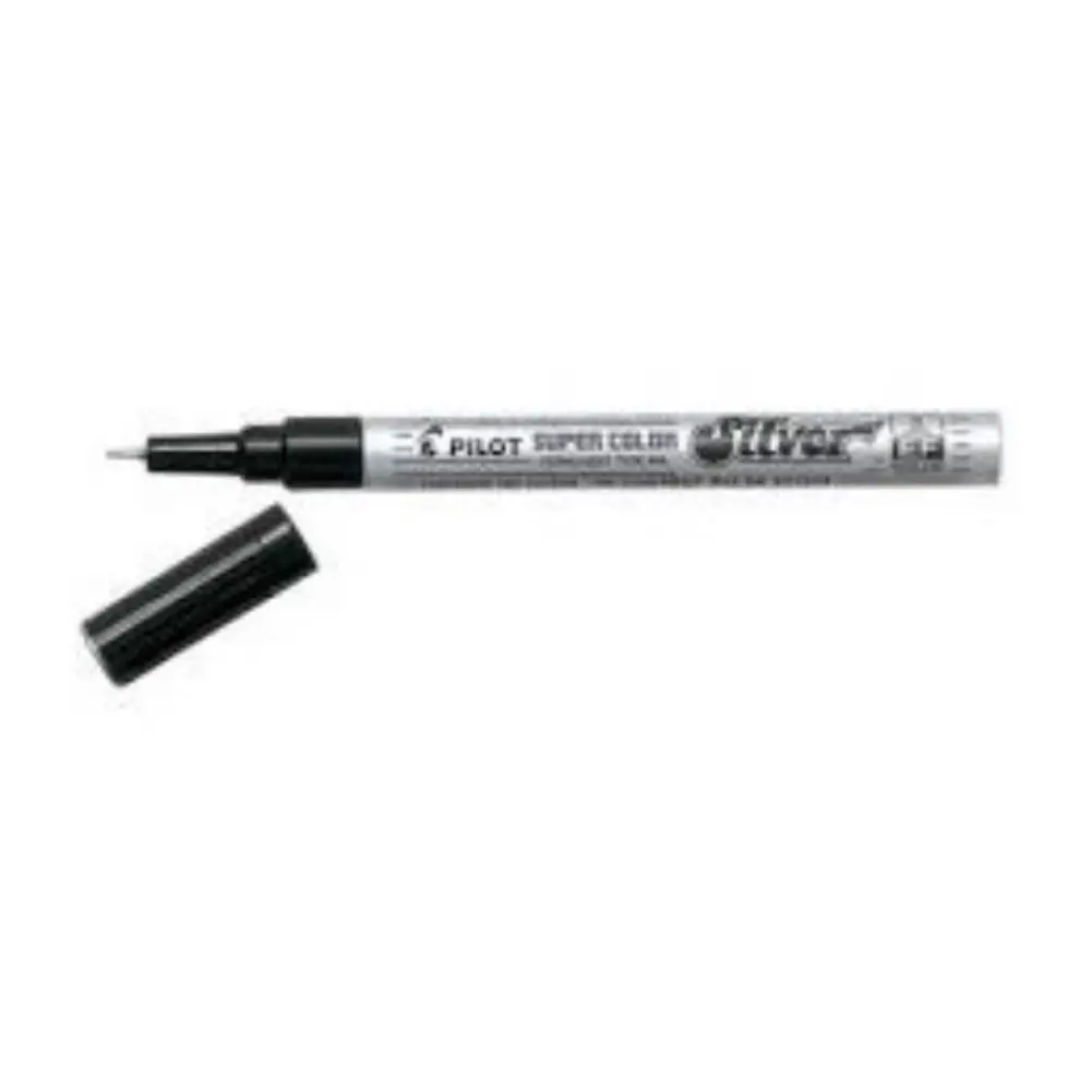 MARCADOR PILOT METALICO PUNTO MEDIANO PLATA 41800 - Image 2