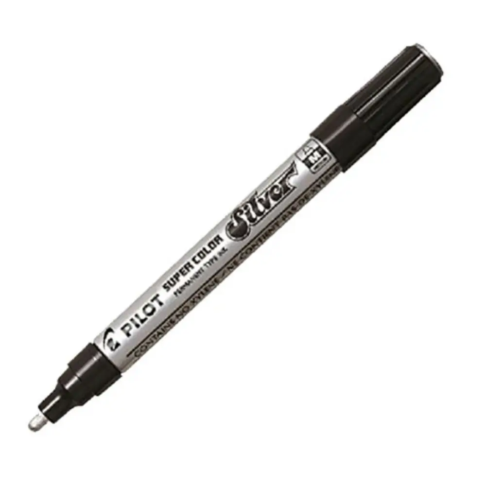 MARCADOR PILOT METALICO PUNTO MEDIANO PLATA 41800 - Image 3