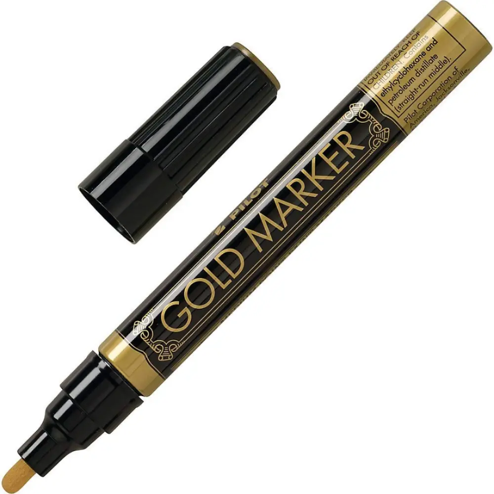 MARCADOR PILOT METALICO PUNTO MEDIANO ORO 41700