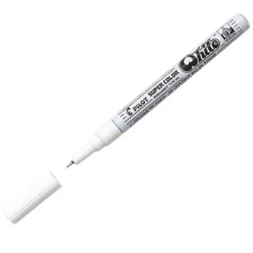 MARCADOR PILOT METALICO PUNTO MEDIANO BLANCO 41491 - Image 2